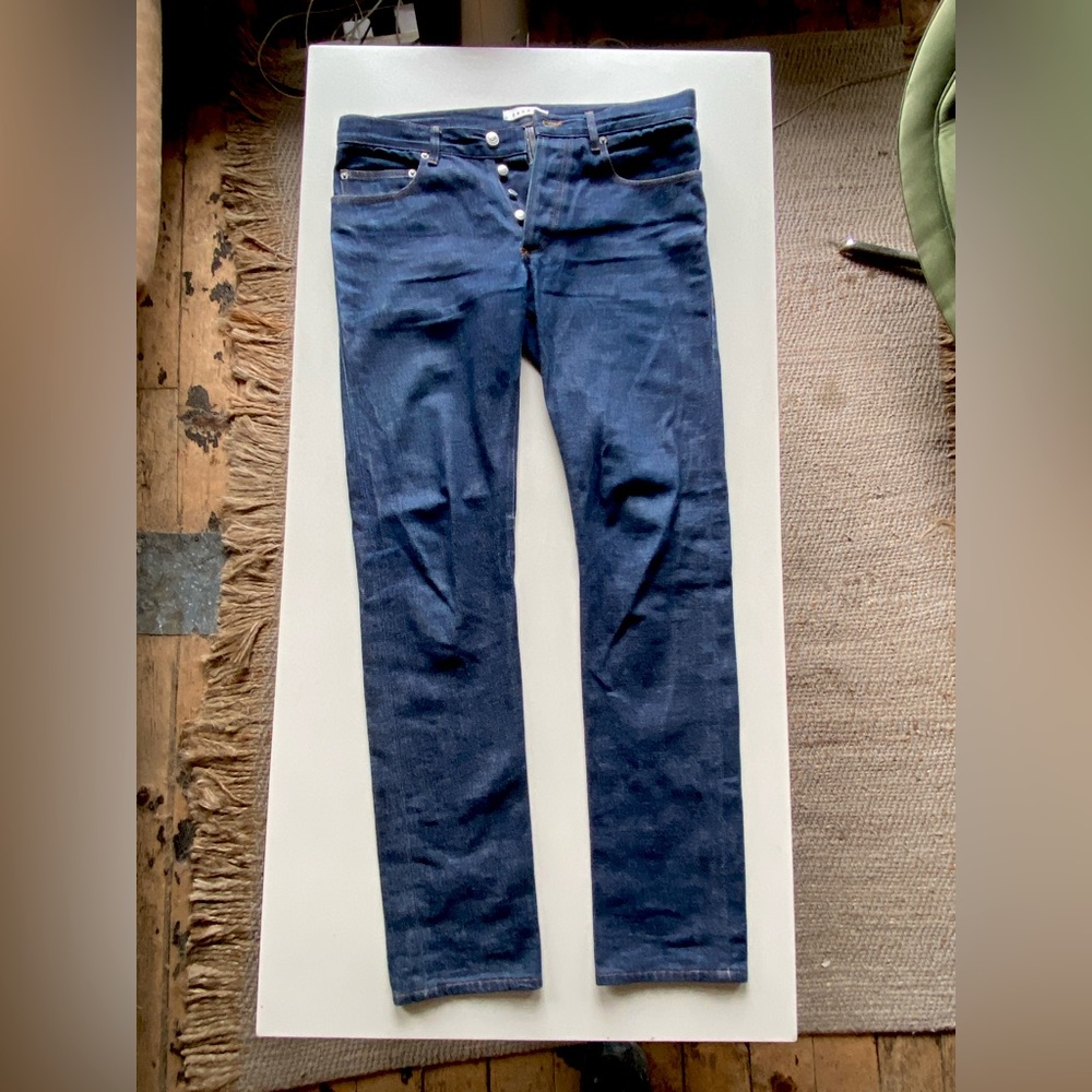 Sandro size 32 slim leg denim jean